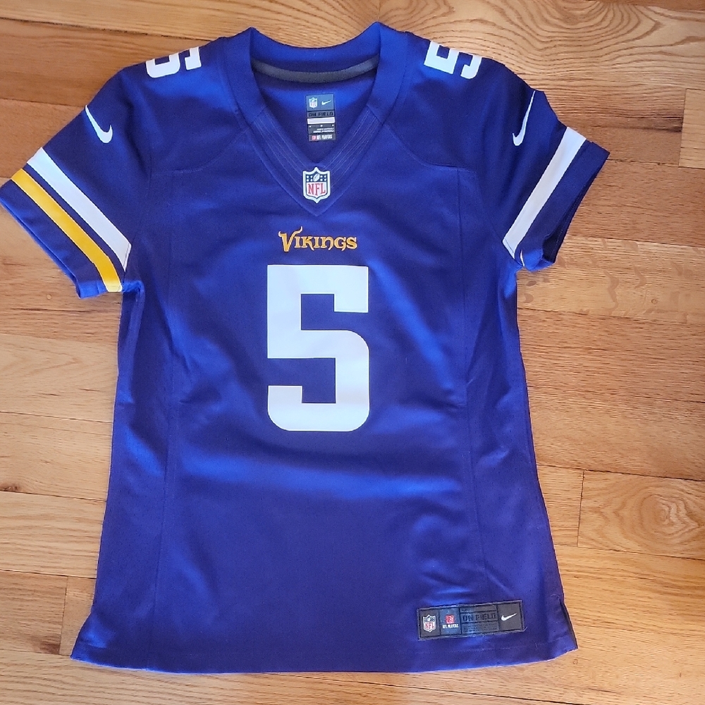 Nike Vikings Teddy Bridgewater #5 QB Jersey